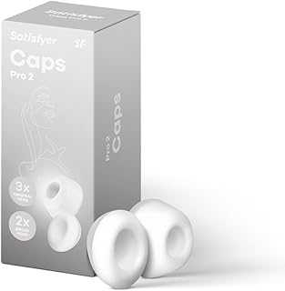 Climax Tips - Pro 2 | Exchangeable Heads | Optimized Form with 2 Sizes | 5-Pack | Waterproof (IPX7) | Skin-Friendly Silicone