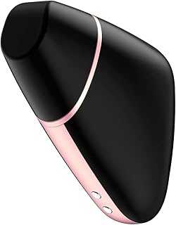 Love Triangle Connect App Vibrator Sex Toy | Adult Toys for Women | Clit Sucking Vibrator | Vibrating Sexual Pleasure Device | Stimulation Vibrators | Woman Sextoy (Black)