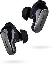 QuietComfort Ultra Bluetooth Earbuds, Wireless Earbuds with Spatial Audio and World-Class Active Noise Cancellation, Deep Bass, Up to 6 Hours of Playtime, Black