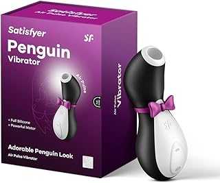 Penguin Vibrator Sex Toy | Adult Toys for Women | Suction Clitoral Stimulation Vibrator | Vibrating Sexual Pleasure Device | Stimulation Vibrators | Female Wellness Tools | Woman Sextoy