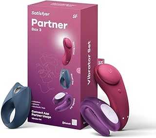 Partner Box 3 Vibrator Sex Toy | Adult Toys for Women | Set with Double Joy & Royal One & Sexy Secret | Vibrating Sexual Pleasure Device | Stimulation Vibrators | Female Wellness Tools