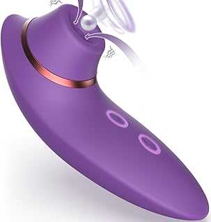 Adult Toys Dildo Sucking Vibrator - 2 in 1 Clitoris Stimulator with 9 Sucking & Vibrating Modes for Women Clitoral Nipple, Waterproof Rose Sex Toys Clit Sucker Sex Machine for Female Couples Pleasure