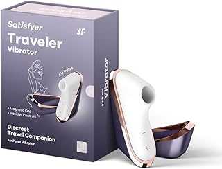 Traveler Vibrator Sex Toy | Adult Toys for Women | Suction & Clitoral Stimulation Vibrator | Vibrating Sexual Pleasure Device | Stimulation Vibrators | Female Wellness Tools | Woman Sextoy