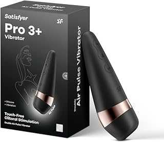 Pro 3+ | Clitoral Stimulation | Air Pulse Vibrator | Pressure Wave Vibrator | Waterproof (IPX7) | Rechargeable Battery | Skin-Friendly Silicone