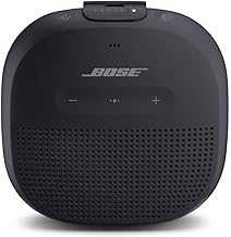 SoundLink Micro Bluetooth Speaker: Small Portable Waterproof Speaker with Microphone, Black