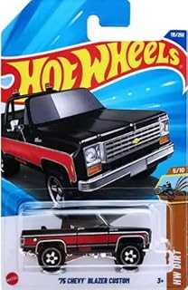 Hot Wheels '75 Chevy Blazer Custom [Black], HW Dirt 5/10, 115/250