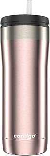 24 oz. Uptown Dual-Sip Insulated Stainless Steel Tumbler - Macchiato