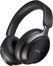 QuietComfort Ultra Bluetooth Headphones, Wireless Headphones with Spatial Audio, Over Ear Noise Cancelling with Mic, Up to 24 Hours of Playtime, Black