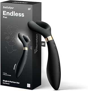 Satisfyer Endless Fun | Multivibrator | G-Spot | Clitoris Stimulation | 3 Strong Power Motors | 180-Degree Rotatable Head | 100 Vibration Combinations | 29+ Use Applications | Waterproof (IPX7)