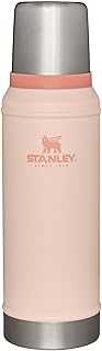Classic Vacuum Insulated Wide Mouth Bottle - Limestone - BPA-Free 18/8 Stainless Steel Thermos for Cold & Hot Beverages - 1.0 QT