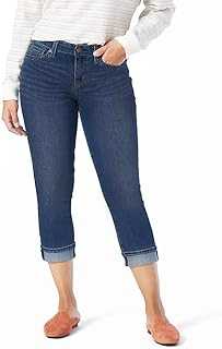 Women's Mid-Rise Slim Fit Capris (Available in Plus Size)