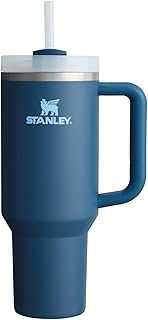 Quencher H2.0 Tumbler with Handle and Straw 40 oz | Flowstate 3-Position Lid | Cup Holder Compatible for Travel | Insulated Stainless Steel Cup | BPA-Free | Stargaze