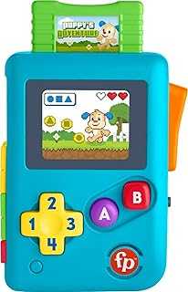 Baby & Toddler Toy Laugh & Learn Lil’ Gamer Pretend Video Game with Lights & Music for Infants Ages 6+ Months​