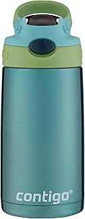 Kids Straw Stainless Steel Water Bottle with AUTOSPOUT Lid 13oz Ocean