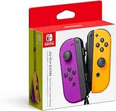 Nintendo Neon Purple/ Neon Orange Joy-Con (L-R) - Switch