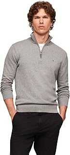 Men's Lightweight Pullover Quarter Zip Sweater
