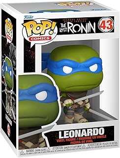 Pop Comics: Teenage Mutant Ninja Turtles (TMNT) LR - Leonardo​ - TMNT Comics - Collectable Vinyl Figure - Gift Idea - Official Merchandise - Toys for Kids & Adults - Superheroes Fans