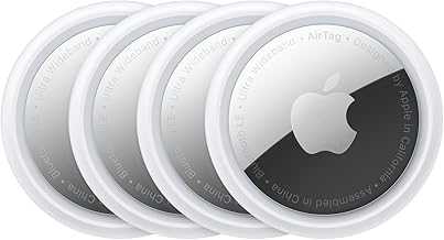 AirTag 4 Pack. Keep Track of and find Your Keys, Wallet, Luggage, Backpack, and More. Simple one-tap Set up with iPhone or iPad