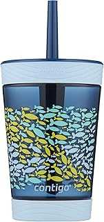 Kids Spill-Proof Tumbler with Straw, 14oz.