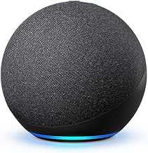 Echo (newest model), Alexa speaker with premium sound, Ideal for large bedrooms, living rooms and kitchens, Charcoal