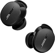 QuietComfort Bluetooth Earbuds, True Wireless Earbuds with Active Noise Cancellation and Mic, Deep Bass, IPX4 Rating, Up to 8.5 Hours of Playtime, Black