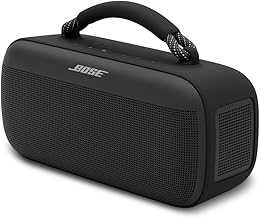 SoundLink Max Portable Speaker, Large IP67 Waterproof Bluetooth Speaker, Up to 20 Hours of Playtime, USB-C, Built-in 3.5mm AUX Input, Black