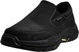 Men's Respected-Calum Goodyear Rubber Low Profile Leather Slip on with Twin Gore Loafer