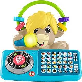 Baby Learning Toy Link Squad A to Z Yak with Interactive Music & Lights for Ages 9+ Months, Compatible Only with Link Squad Items