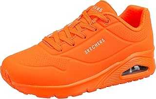 Women's Uno-Night Shades Sneaker Cooled Memory Foam, Skech-Air Midsole, Durabuck Upper
