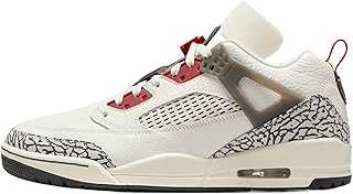 Jordan Spizike Low Men's Shoes (FQ1759-116, Sail/Anthracite/Coconut Milk/Varsity Red)