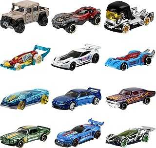 Toy Cars or Trucks, Set of 72 Individually Packaged 1:64 Scale Cars, Rescue Vehicles or Trucks (Styles May Vary; May Include Duplicates)