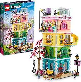 Friends Heartlake City Community Center 41748 Building Toy Set; Creative Challenge for Ages 9+, Includes 6 Mini-Dolls, a Pet Dog and Lots of Accessories, a Fun Gift for Kids who Love Role Play