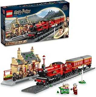 Harry Potter Hogwarts Express & Hogsmeade Station Building Toy - Pretend Play and Display Decor for Boys & Girls, Ages 8+ - Gift Idea for Birthdays - 76423