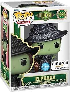 POP Movies: Wicked - Elphaba - Glitter - Collectable Vinyl Figure - Gift Idea - Official Merchandise - for Kids & Adults - Movies Fans - Model Figure for Collectors