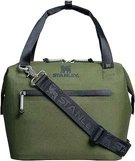 All Day Julienne Mini Soft Cooler Bag and Lunch Box | Can Cooler with Handles and Strap | 12 Hour Cooling | Insulated Travel Bag with Zipper | BPA-Free